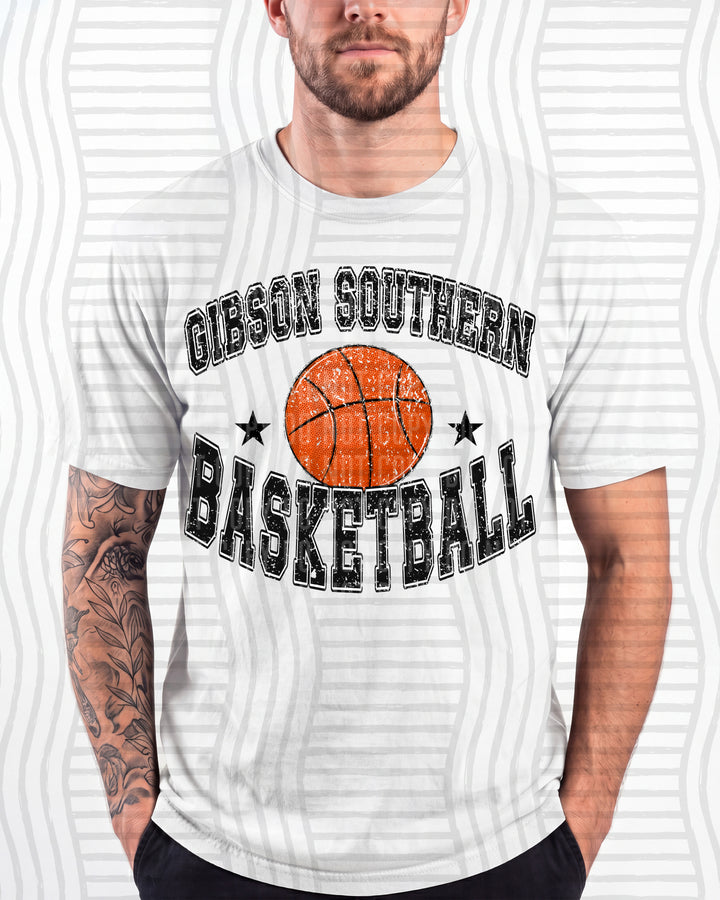 Gibson Southern Basketball Varsity Mascots DTF transfer