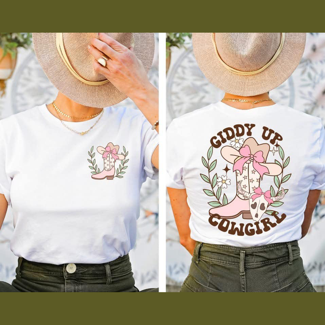 Giddy Up Cowgirl – DTF Transfer – product image