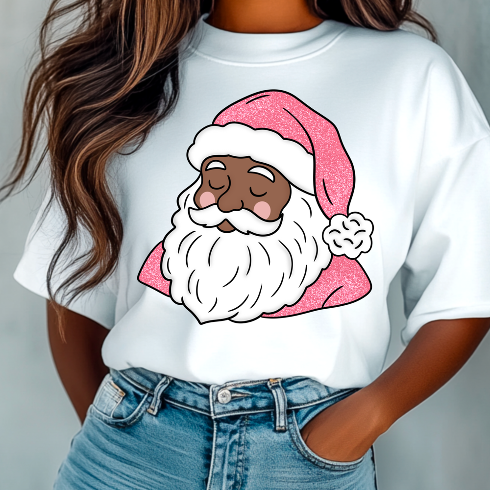 GLITTER SANTA BLACK
