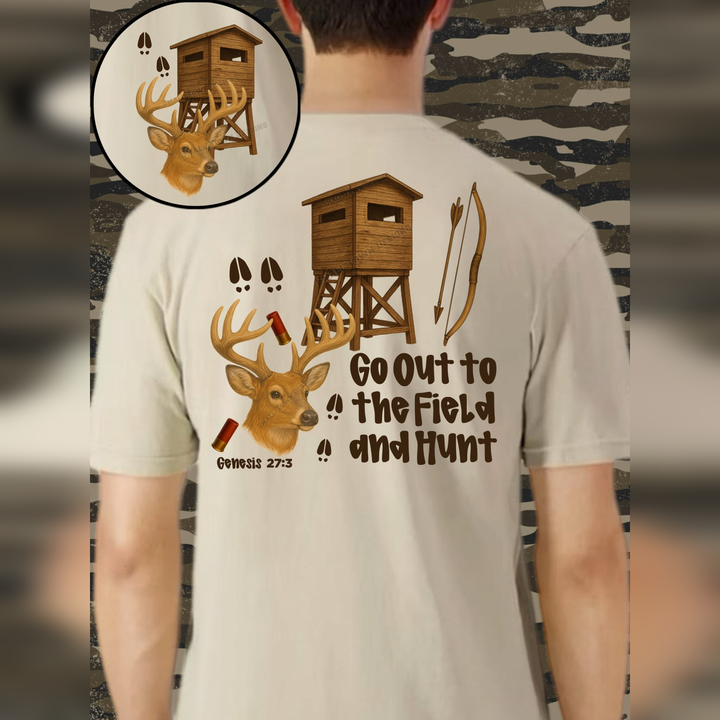 Buck Deer Stand – DTF Transfer