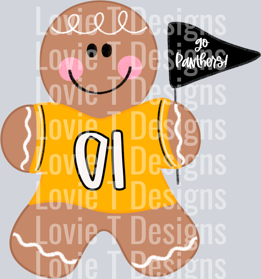 Go Panthers Gingerbread