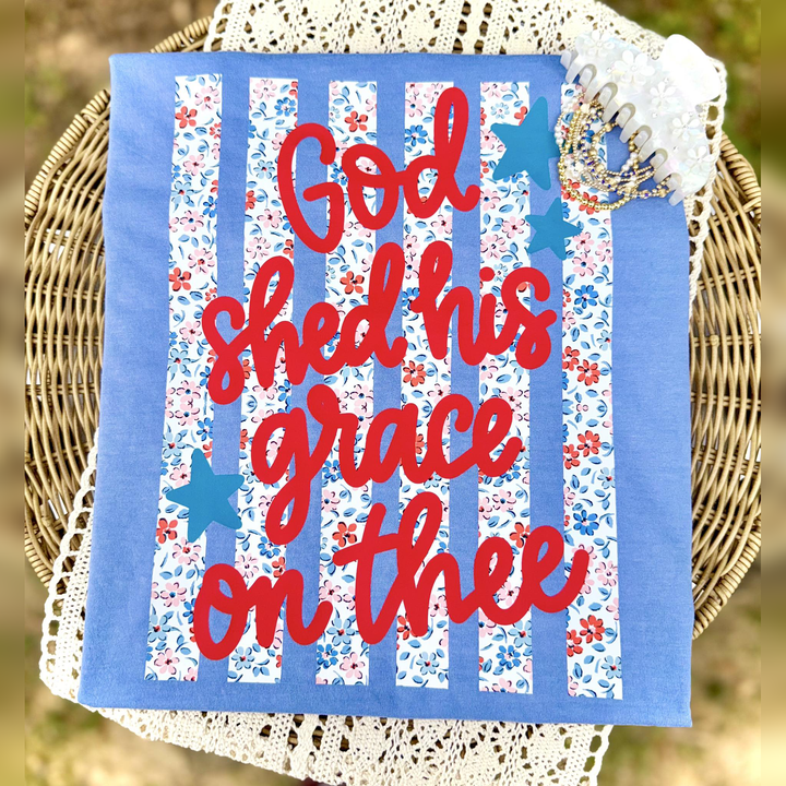 God Shed His Grace on Me – DTF Transfer – product image