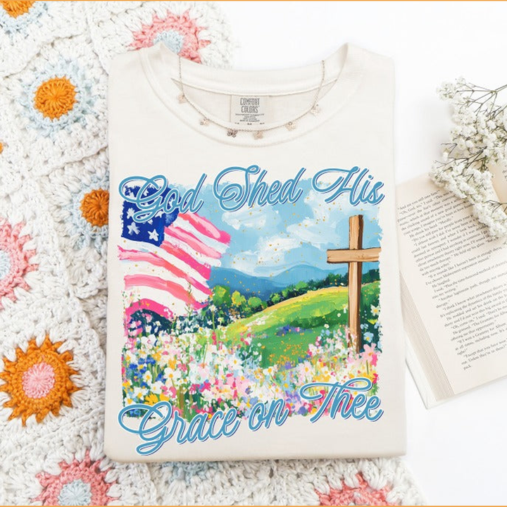 God Shed His Grace on Thee – DTF Transfer – product image