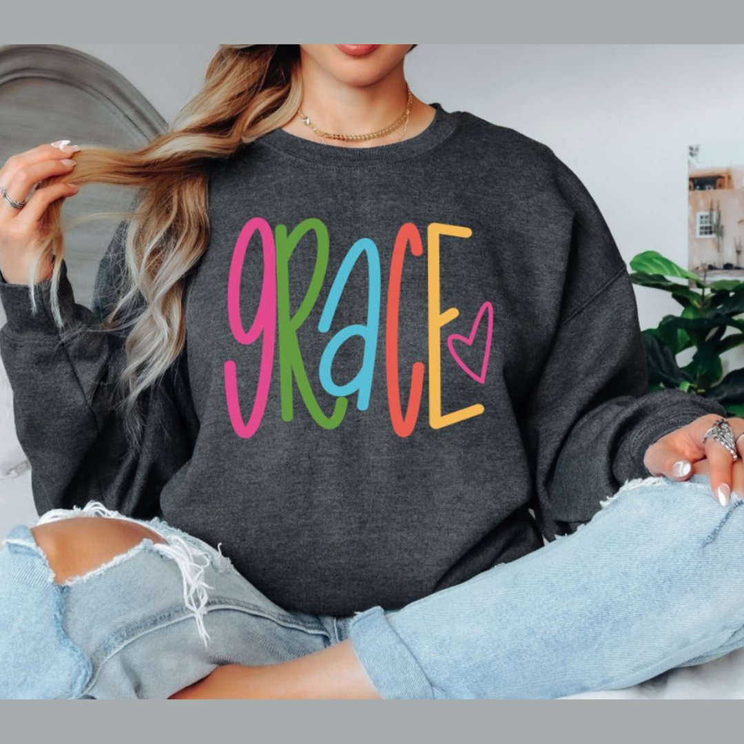Grace Lettering – DTF Transfer – product image