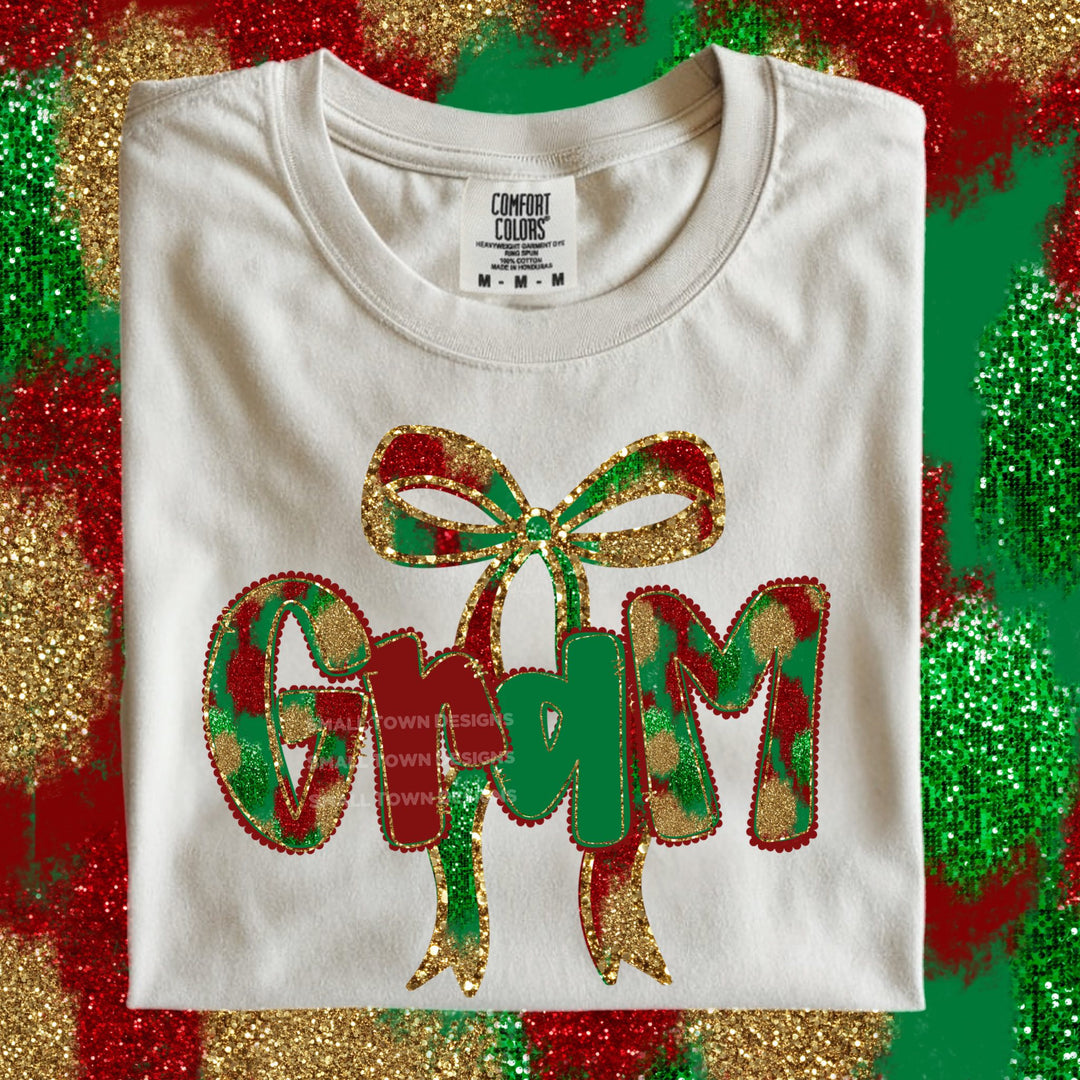 GRAM CHRISTMAS BOW