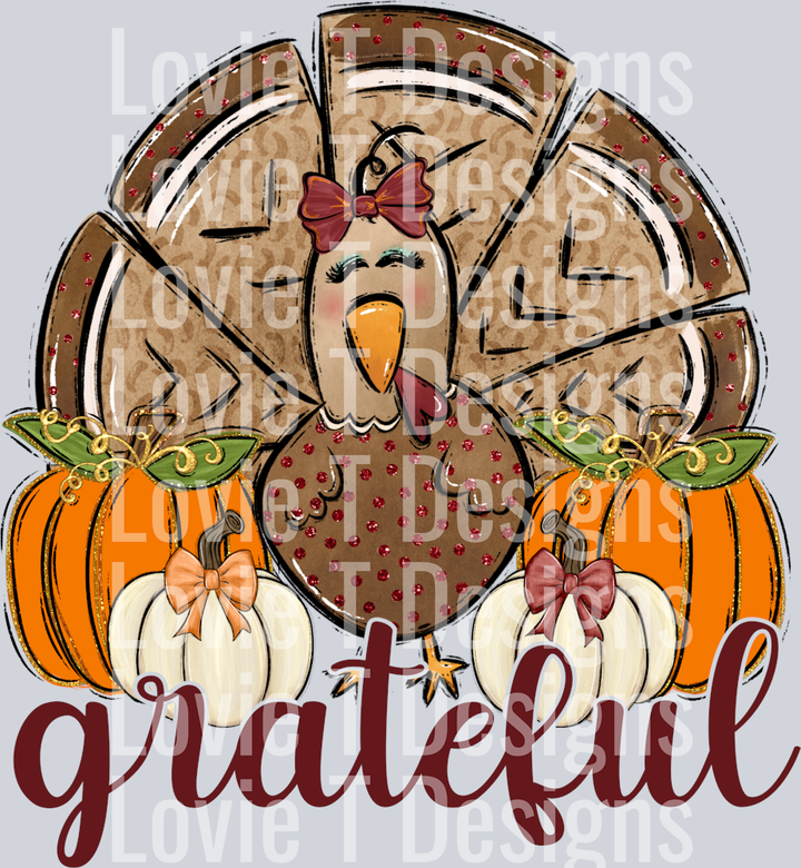 Grateful turkey