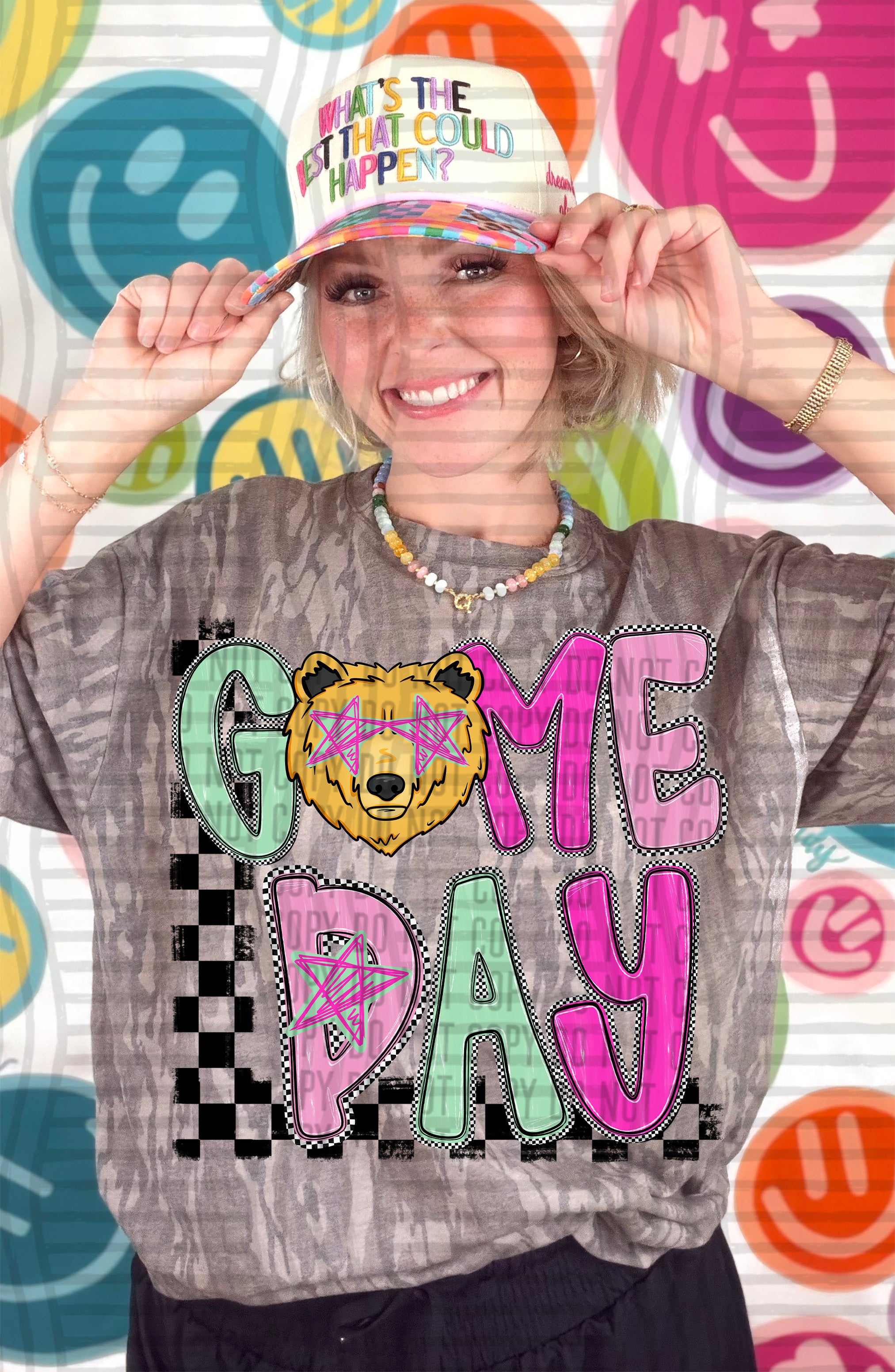 Game Day Starry Eyes Grizzlies design