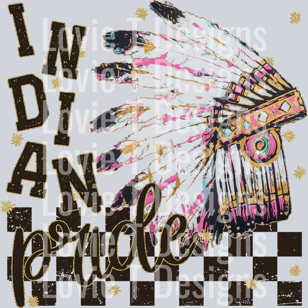 GRUNGE MASCOTS INDIAN