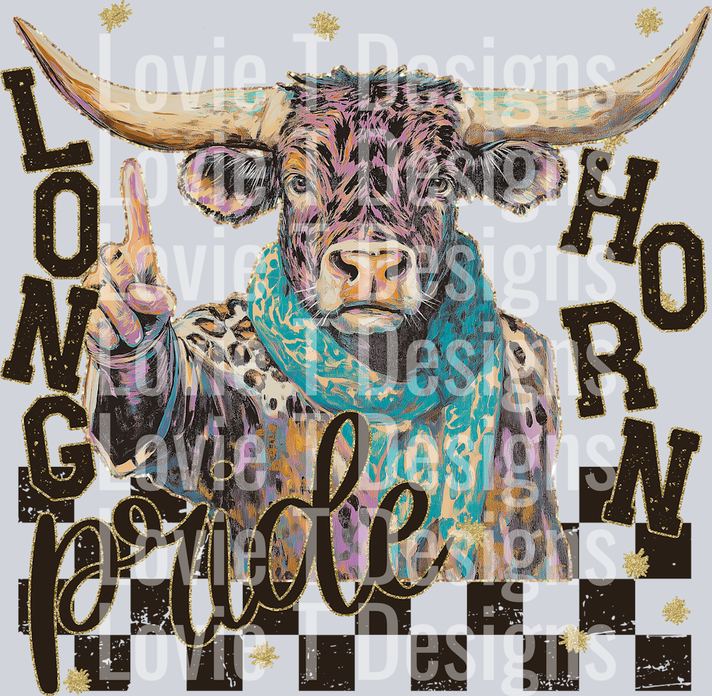 GRUNGE MASCOTS LONGHORN