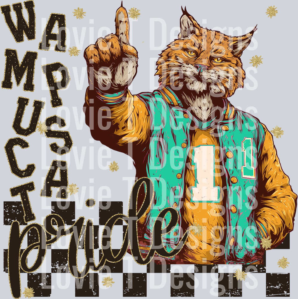 GRUNGE MASCOTS WAMPUS CAT