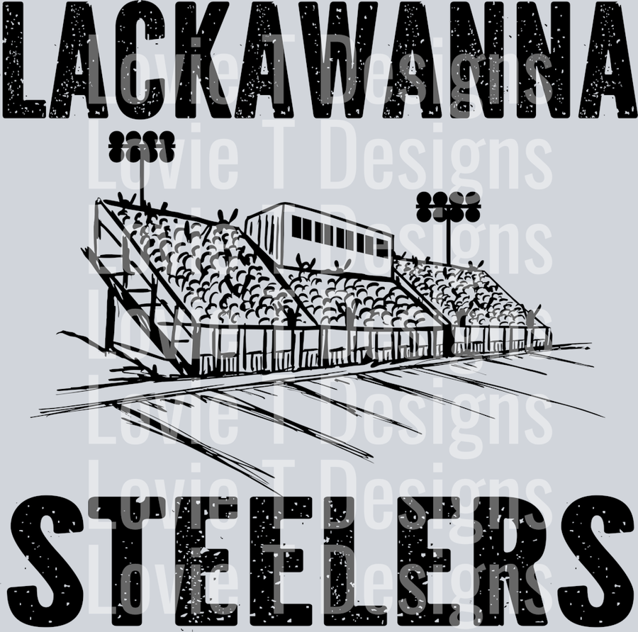 GRUNGE STADIUM Lackawanna Steelers