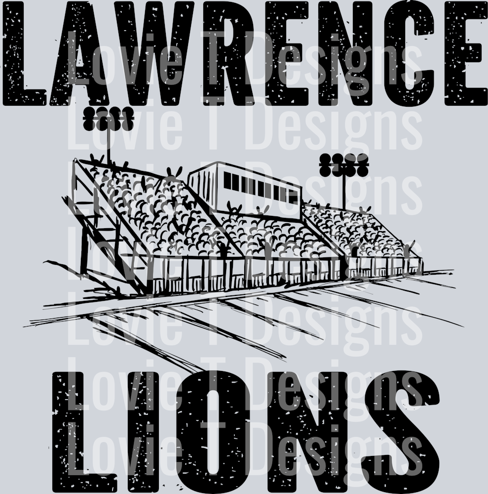 GRUNGE STADIUM LAWRENCE LIONS