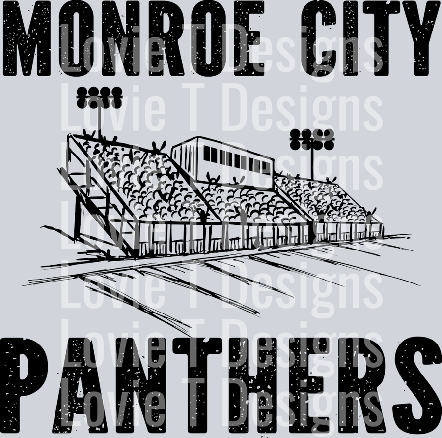 GRUNGE STADIUM MONROE CITY PANTHERS