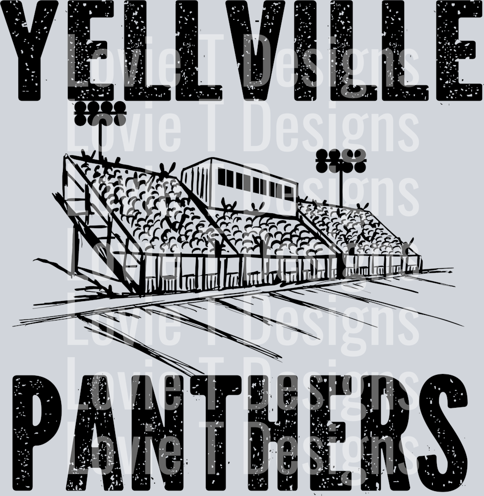 GRUNGE STADIUM YELLVILLE PANTHERS