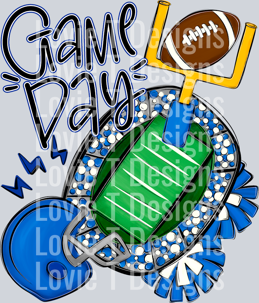 GAME DAY BLUE