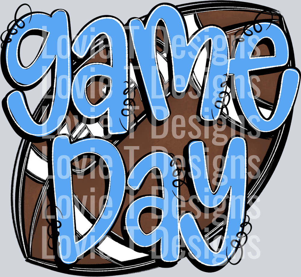 Game Day Columbia Blue