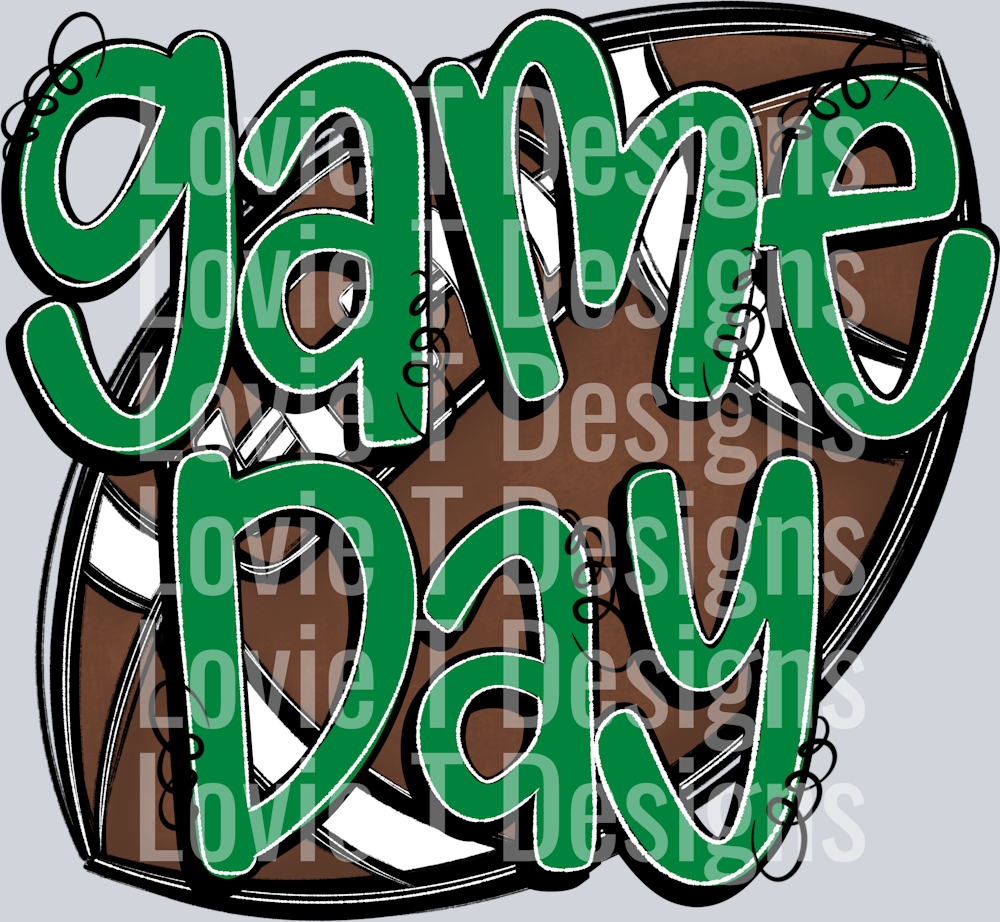 Game Day Kelly Green