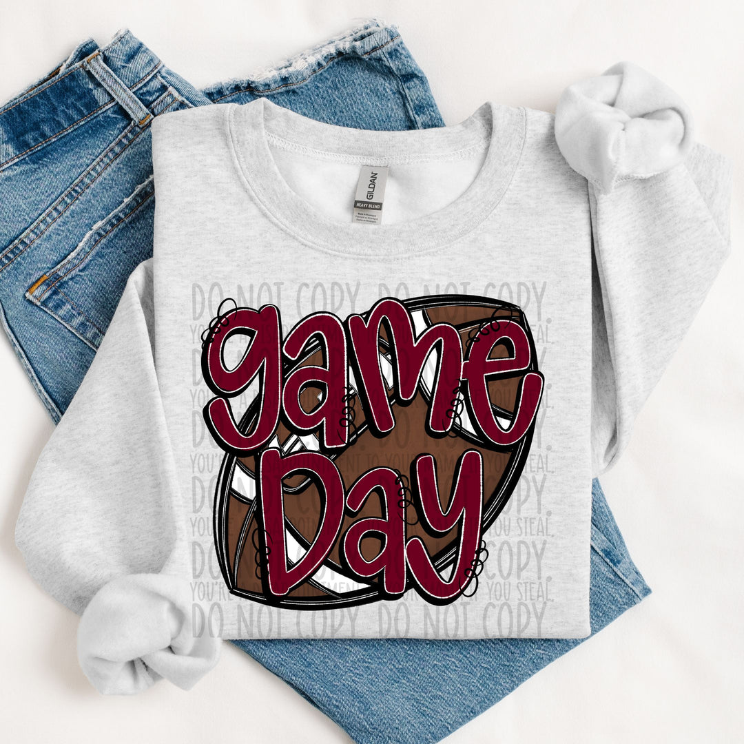 GAME DAY MAROON