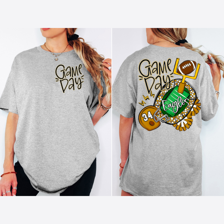 Game Day Pocket Lettering Vegas – DTF Transfer – product image