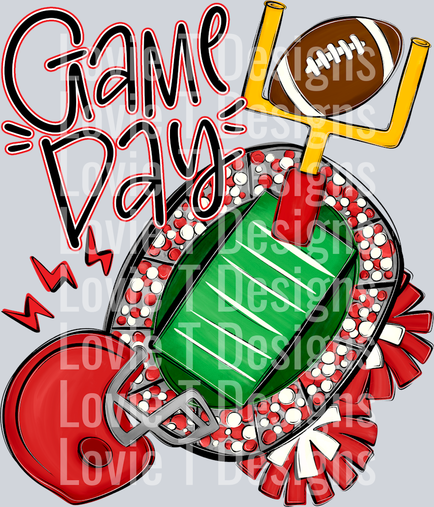 GAME DAY RED