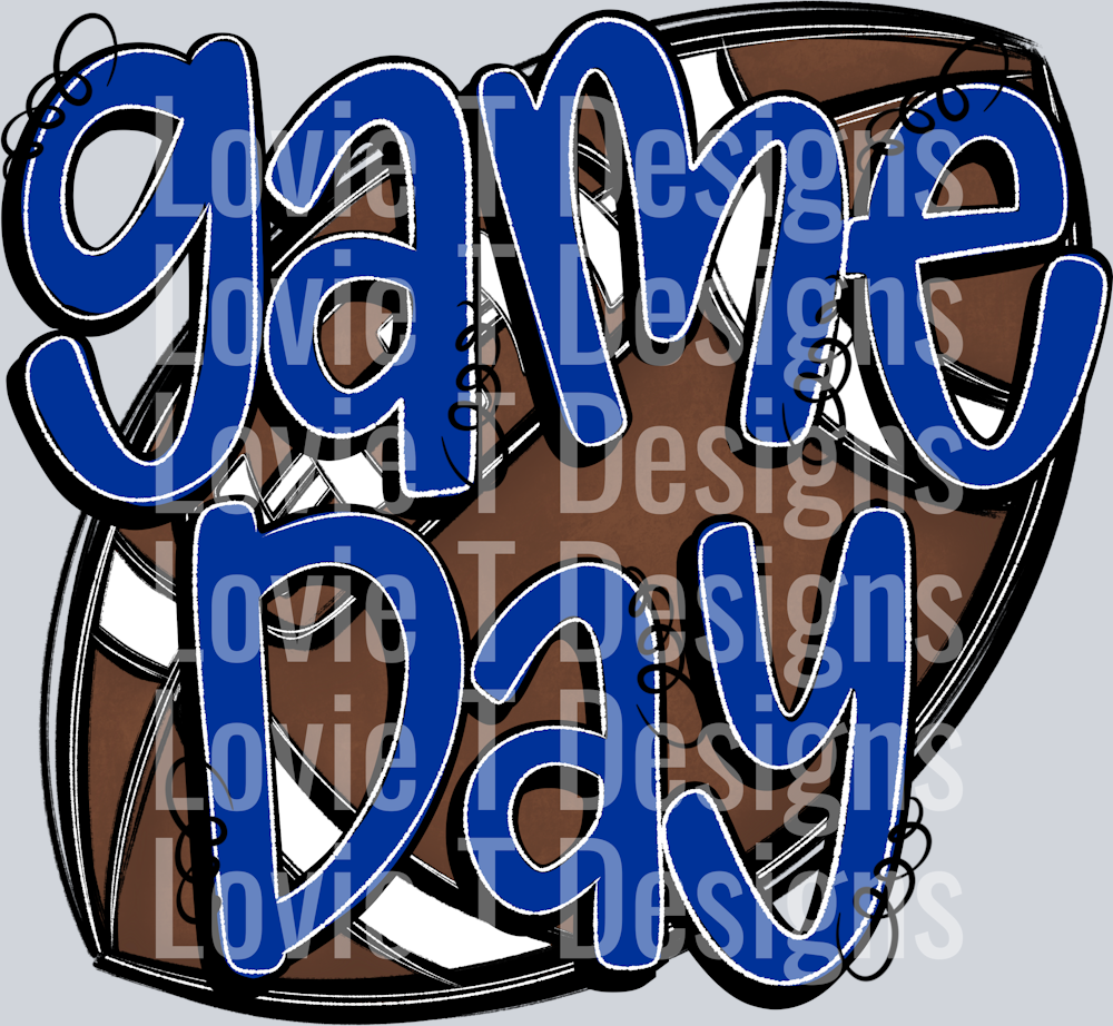 Game Day Royal Blue
