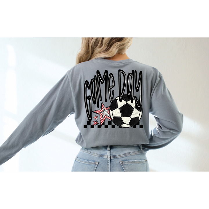 GAME DAY SOCCER CHECKER   CUSTOM COLORS