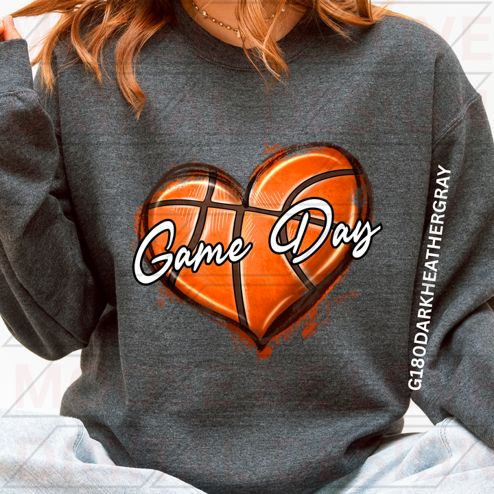 GAME DAY VARSITY SIGNATURE BASKETBALL HEART