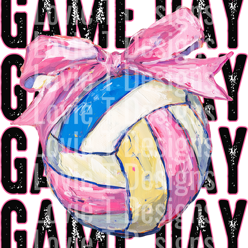 Game day volleyball