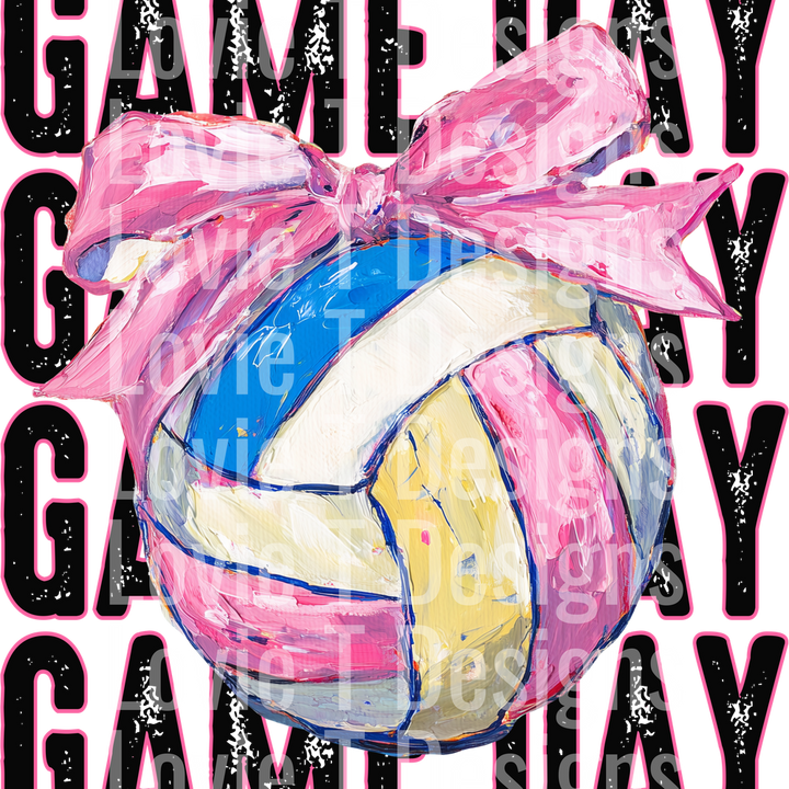 Game day volleyball