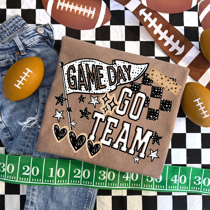 Game Day Go Team Pennant DTF transfer – mockup