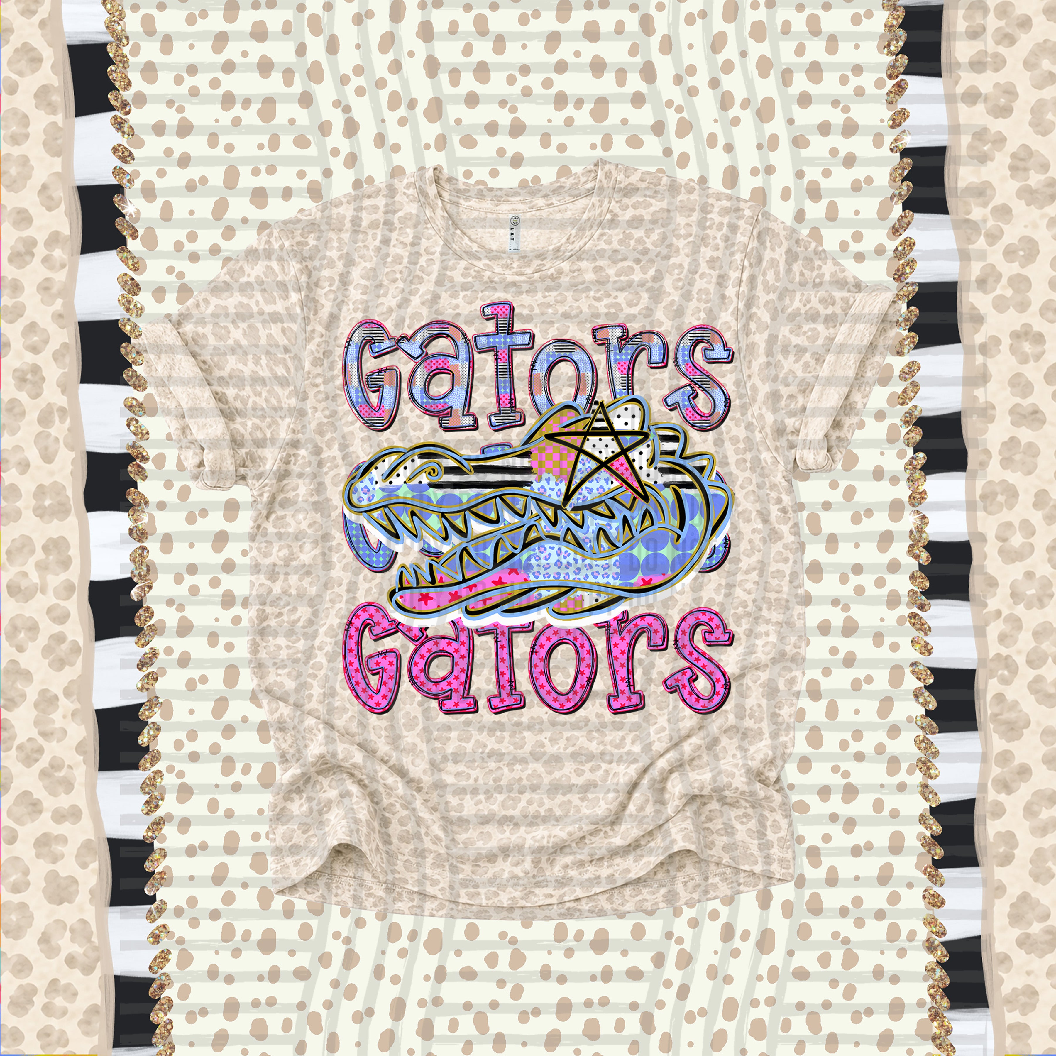 Dolly Doodle Mascots Gators design