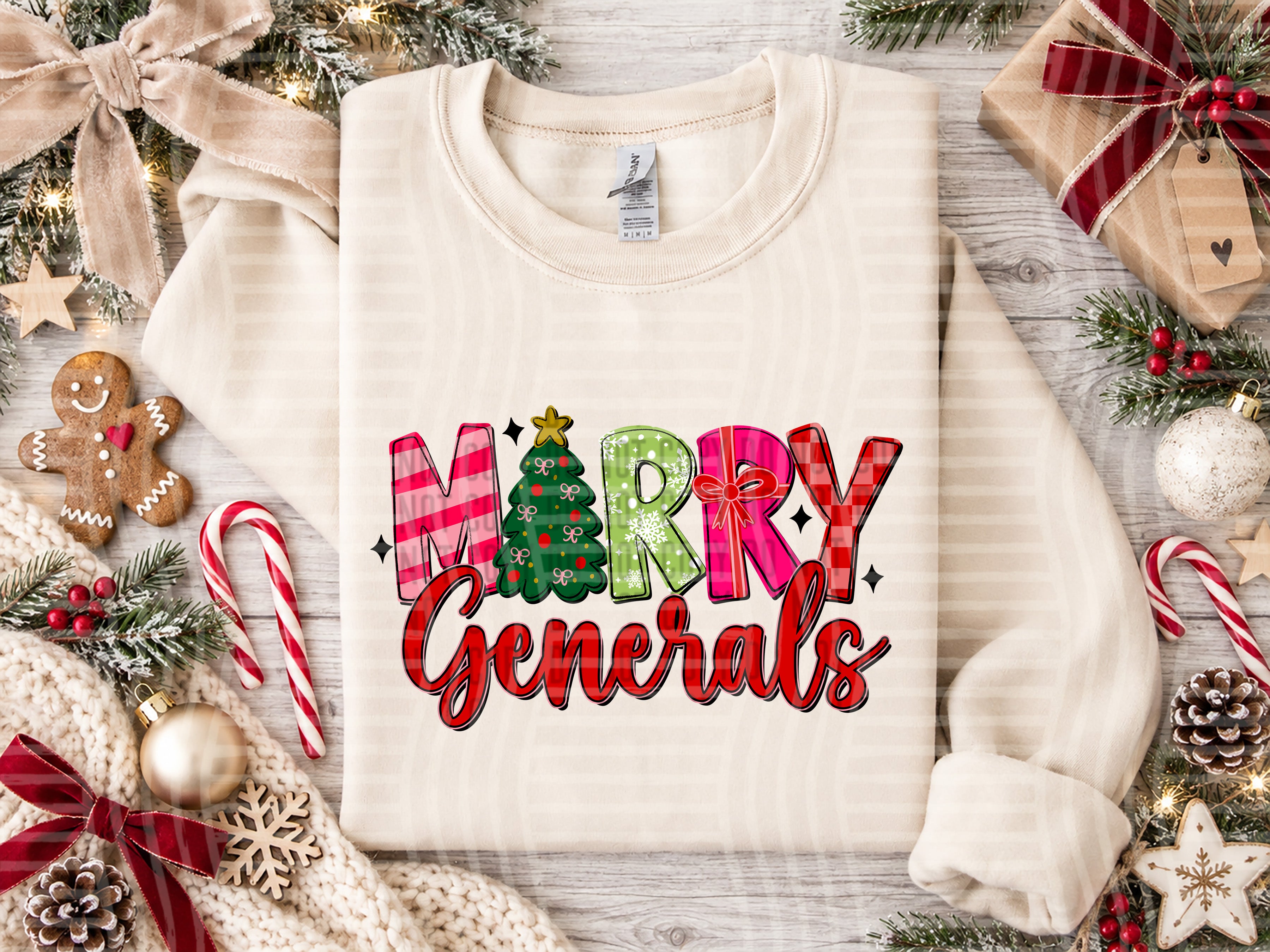 Merry Mascots Generals design