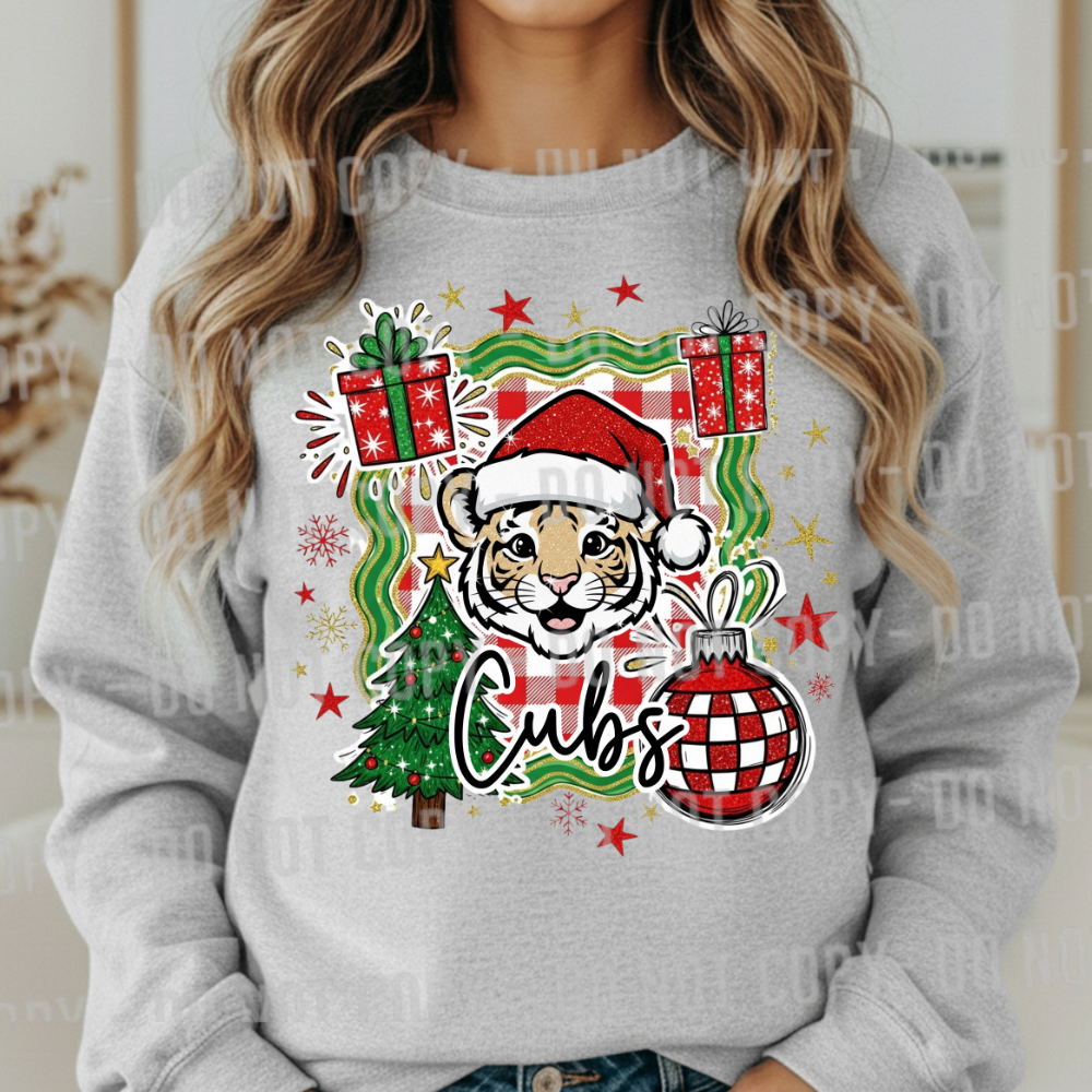 Cute Christmas Frame customizable DTF transfer