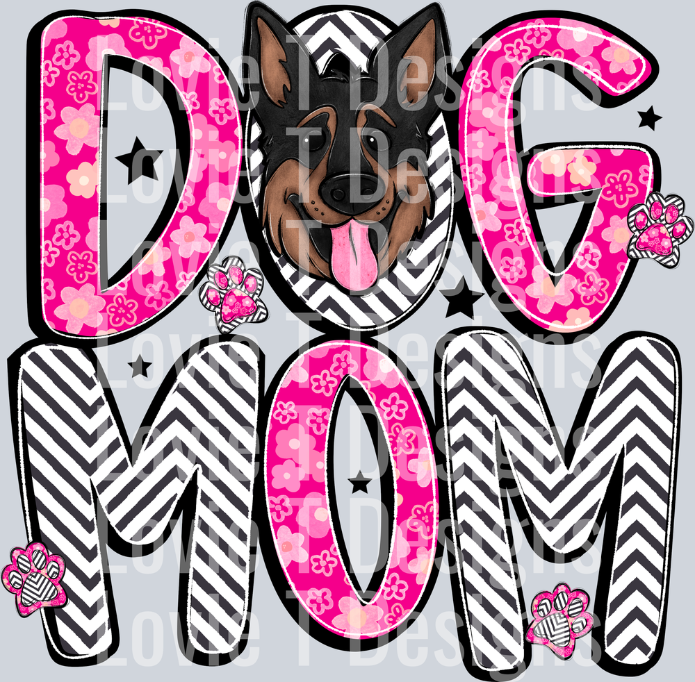 German Shepherd Dog mom