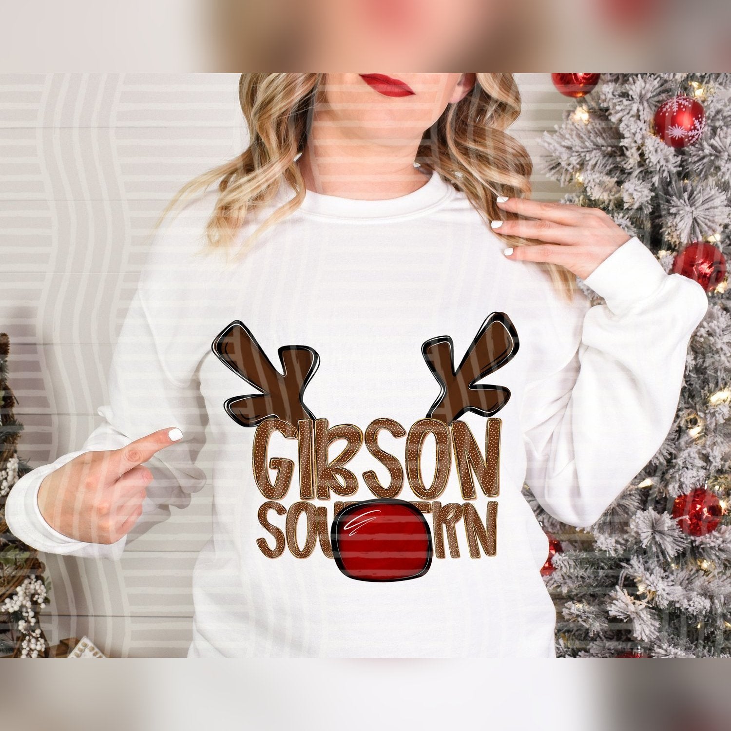 Deer Antler Mascots Gibson Southern design
