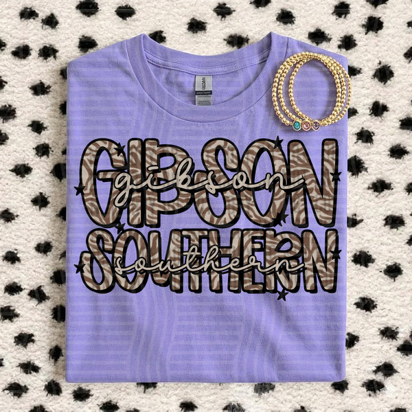 Zebra Mascots Gibson Southern design