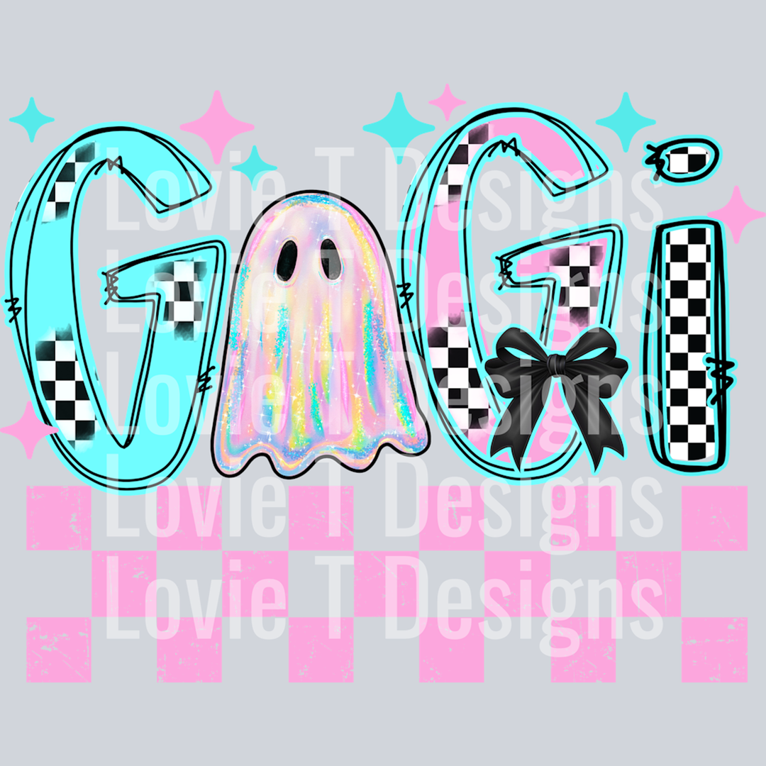 Gigi Ghost Holographic Ghost – DTF Transfer – product image
