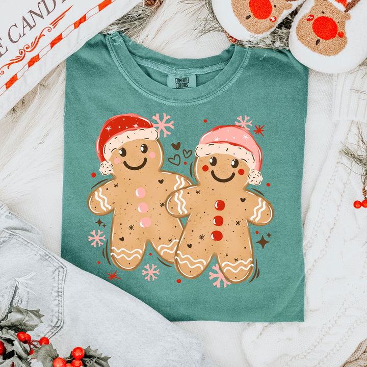 Gingerbread Boy & Girl DTF transfer – mockup