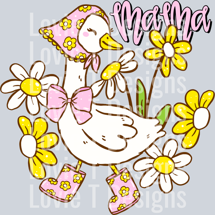 Girl Mama Spring Goose