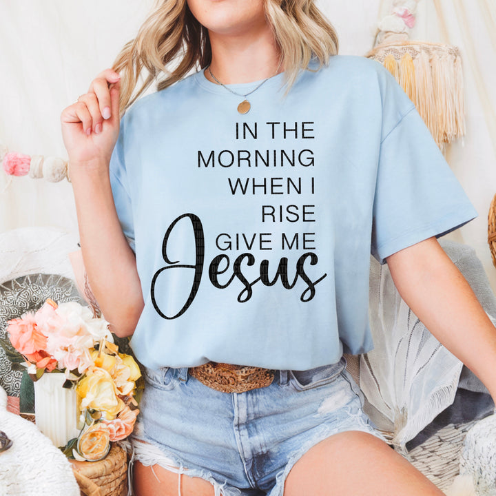 GIVE ME JESUS   BLACK