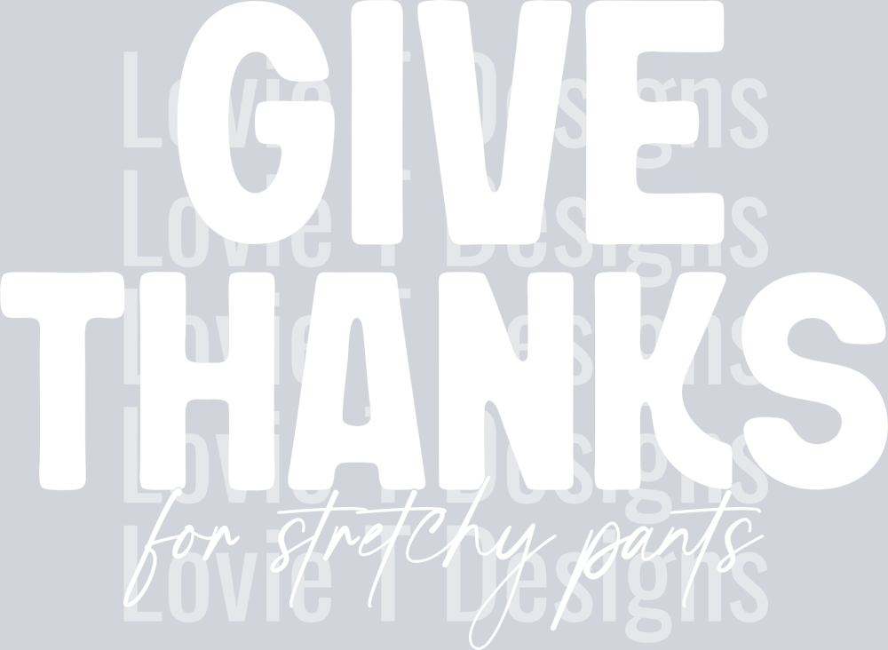 Give Thanks White