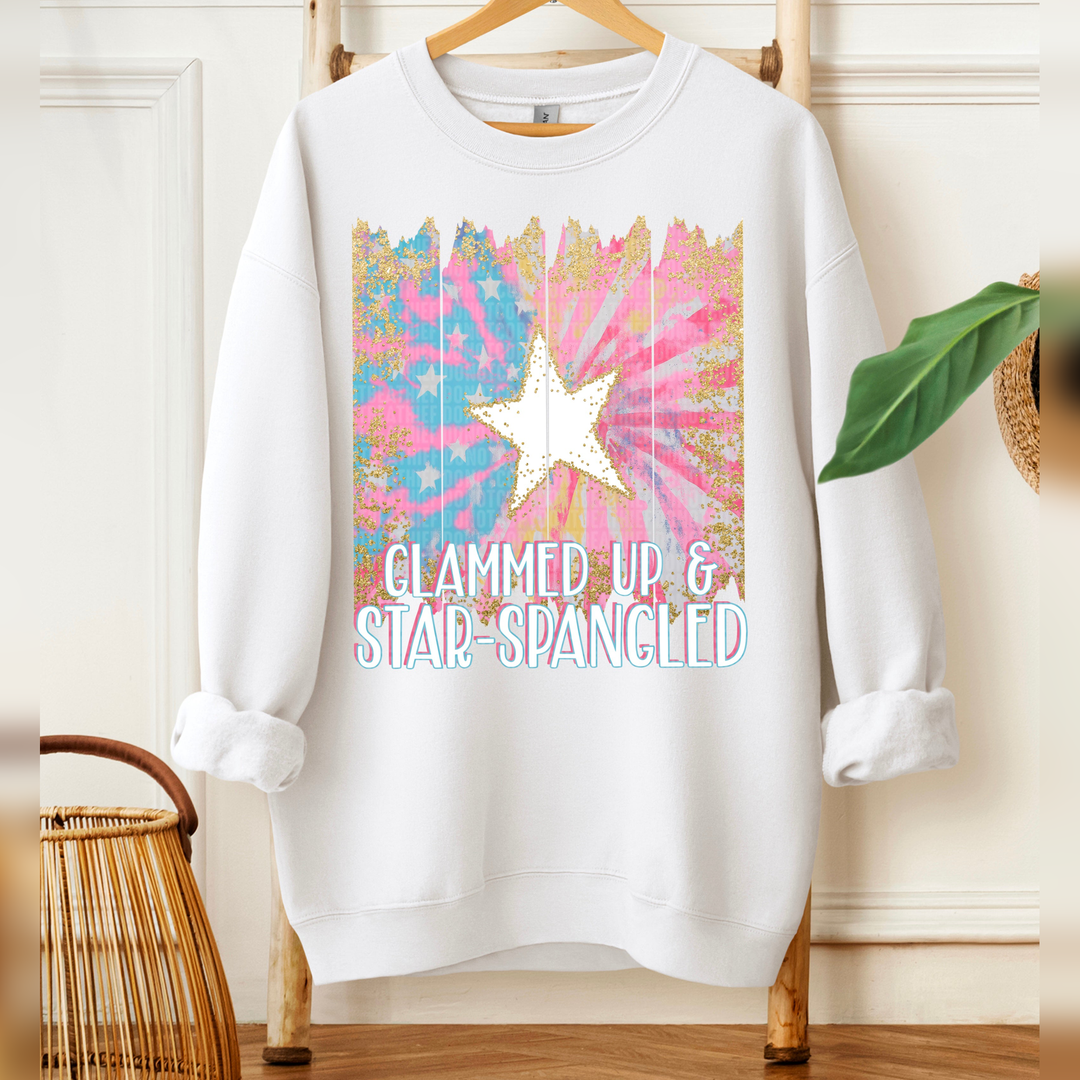 Glammed Up Star Spangled – DTF Transfer – product image