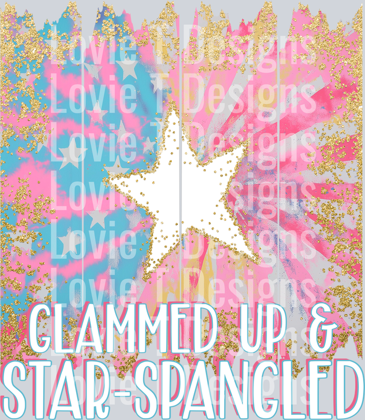 Glammed up star spangled
