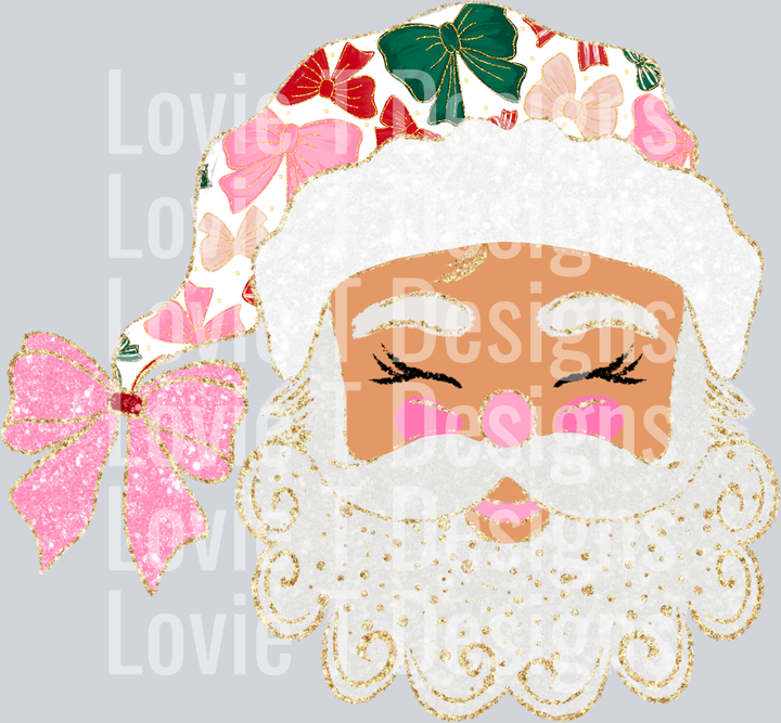 Glittered Up Santa