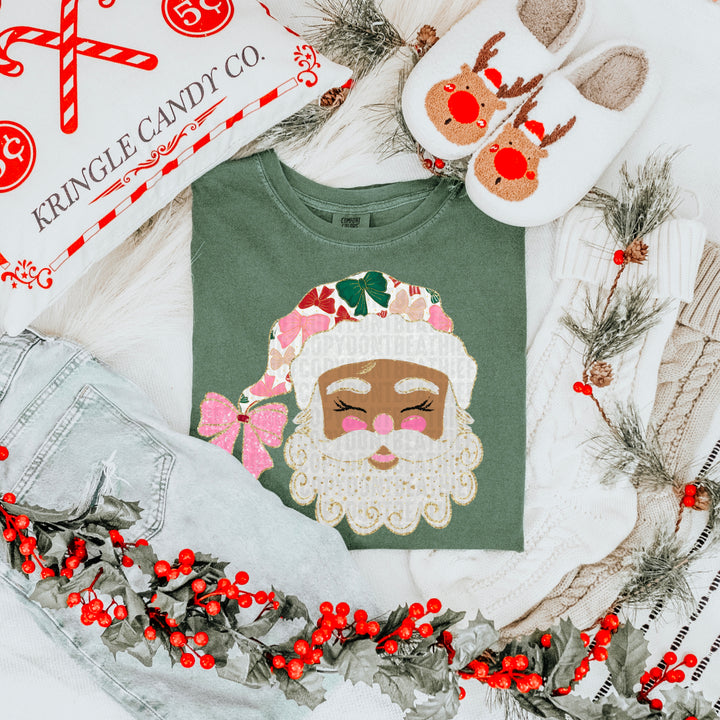 GLITTERED UP SANTA MEDIUM TONE