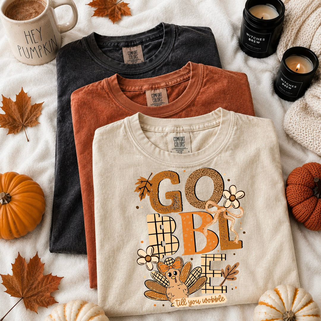 Gobble Till You Wobble mockup