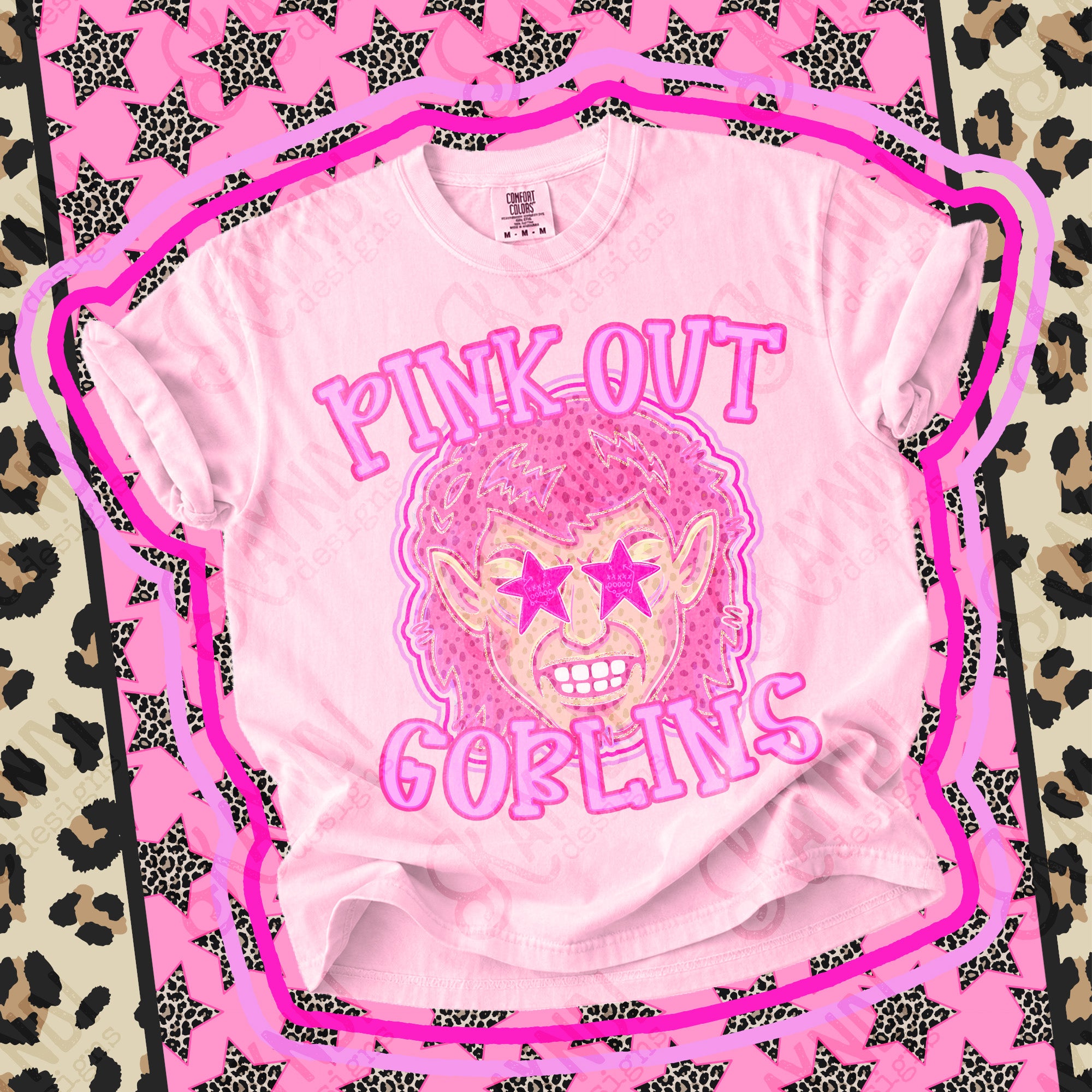 Pink Out Mascots Goblins mockup