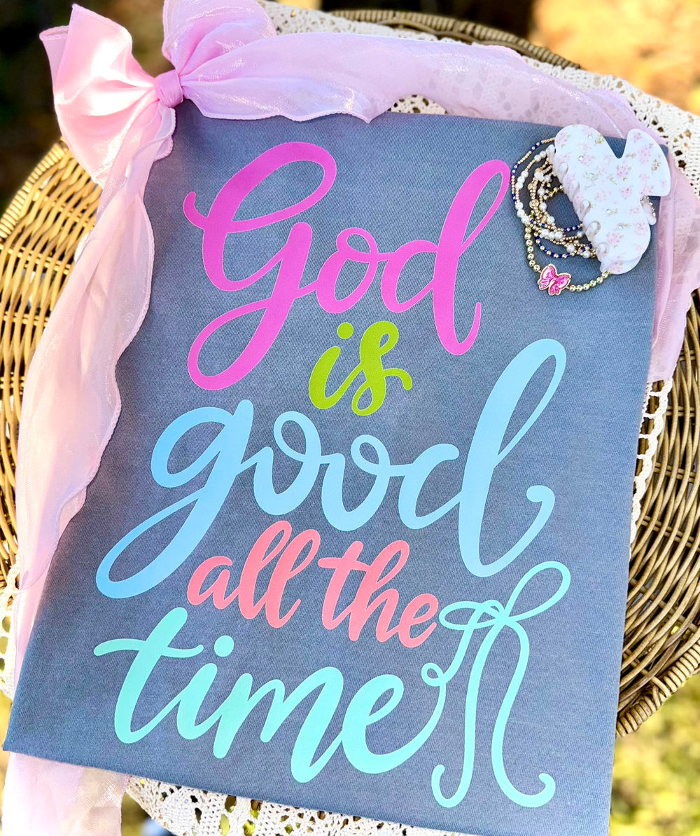 God Is Good Design DTF transfer design