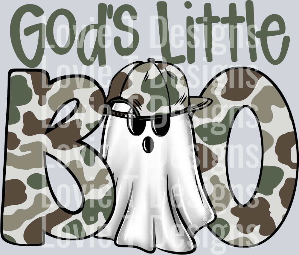 Gods Little Boo Camo