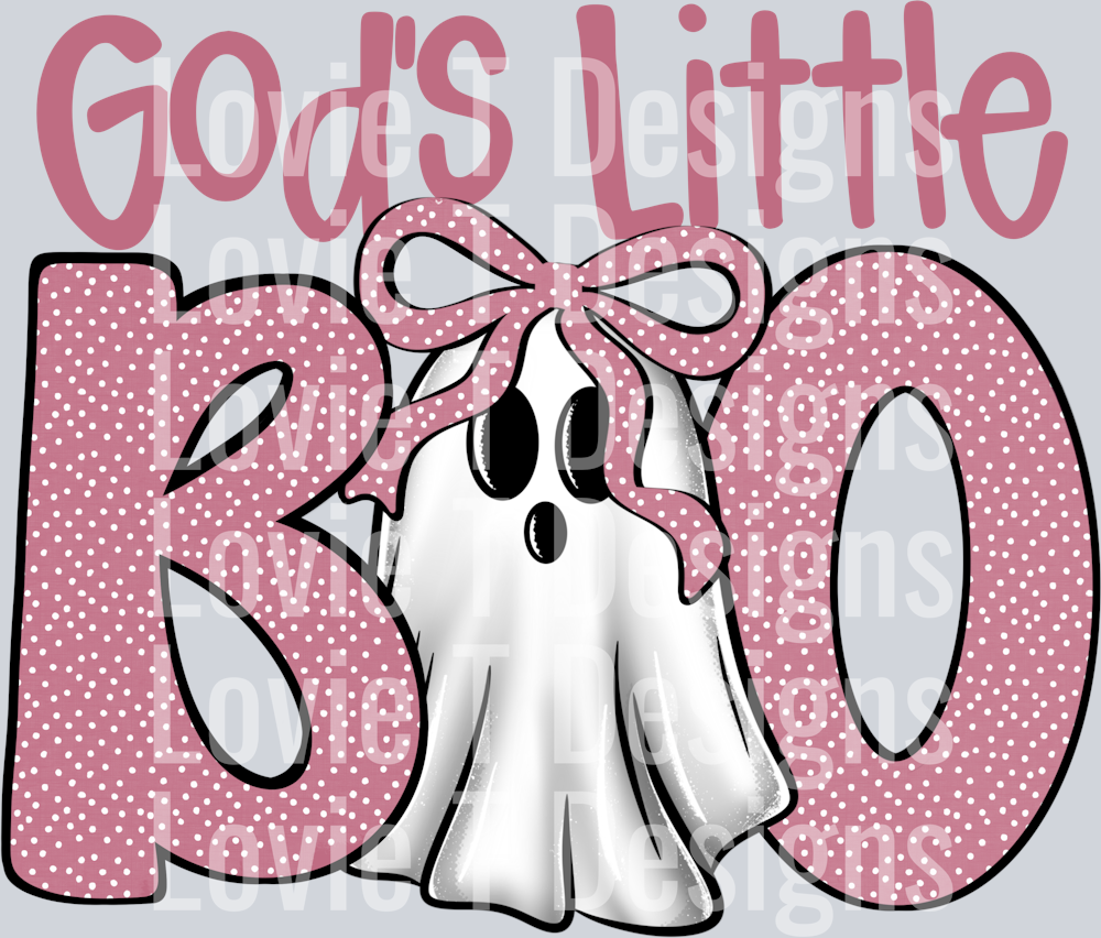 Gods Little Boo Mauve Dotties